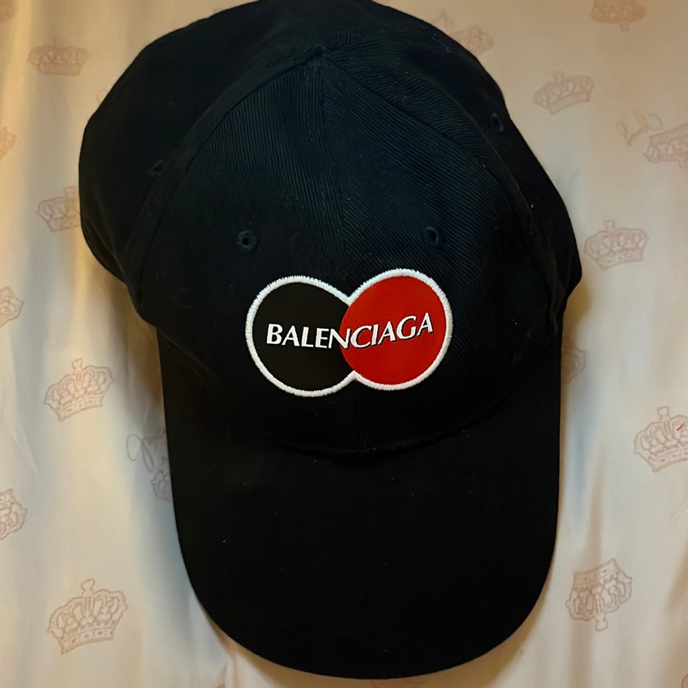 Balenciaga Mastercard Cap Baseball Hat Authentic